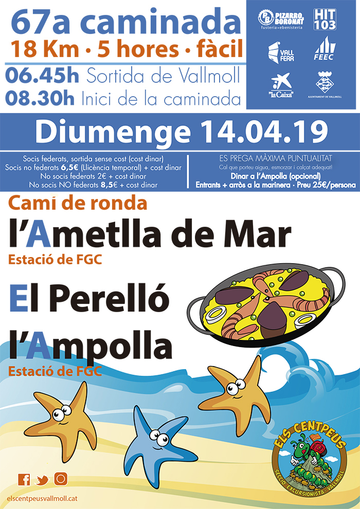 67a Cami de Ronda de l’Ametlla de Mar a l’Ampolla 14.04.19