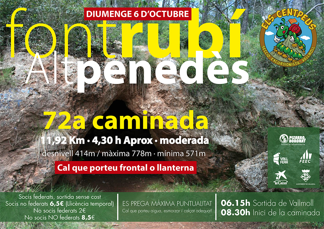 72a Caminada – Font-rubí, Alt Penedès – 06.10.19